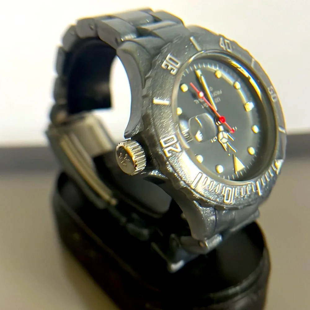 ToyWatch Gunmetal Plasteramic Unisex Watch